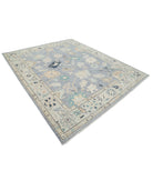 Oushak 8'1'' X 9'9'' Hand-Knotted Wool Rug 8'1'' x 9'9'' (243 X 293) / Grey / Ivory