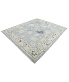 Oushak 8'1'' X 9'9'' Hand-Knotted Wool Rug 8'1'' x 9'9'' (243 X 293) / Grey / Ivory