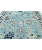 Oushak 8'11'' X 12'1'' Hand-Knotted Wool Rug 8'11'' x 12'1'' (268 X 363) / Green / Blue