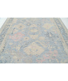 Oushak 9'2'' X 12'0'' Hand-Knotted Wool Rug 9'2'' x 12'0'' (275 X 360) / Blue / Grey