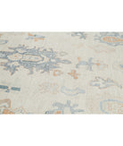 Oushak 9'10'' X 13'8'' Hand-Knotted Wool Rug 9'10'' x 13'8'' (295 X 410) / Ivory / Grey