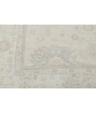 Oushak 8'0'' X 11'0'' Hand-Knotted Wool Rug 8'0'' x 11'0'' (240 X 330) / Silver / Ivory