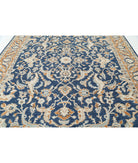 Oushak 9'2'' X 12'11'' Hand-Knotted Wool Rug 9'2'' x 12'11'' (275 X 388) / Blue / Rust