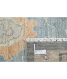 Oushak 8'1'' X 9'10'' Hand-Knotted Wool Rug 8'1'' x 9'10'' (243 X 295) / Grey / Blue