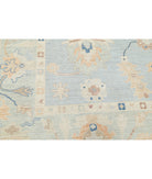 Oushak 10'1'' X 13'11'' Hand-Knotted Wool Rug 10'1'' x 13'11'' (303 X 418) / Blue / Green