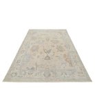 Oushak 5'9'' X 8'9'' Hand-Knotted Wool Rug 5'9'' x 8'9'' (173 X 263) / Taupe / Beige