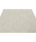 Oushak 6'3'' X 9'2'' Hand-Knotted Wool Rug 6'3'' x 9'2'' (188 X 275) / Ivory / Grey