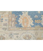 Oushak 7'11'' X 9'10'' Hand-Knotted Wool Rug 7'11'' x 9'10'' (238 X 295) / Blue / Ivory