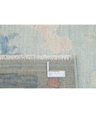 Oushak 8'4'' X 10'1'' Hand-Knotted Wool Rug 8'4'' x 10'1'' (250 X 303) / Blue / Ivory