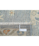 Oushak 8'1'' X 9'11'' Hand-Knotted Wool Rug 8'1'' x 9'11'' (243 X 298) / Blue / Beige