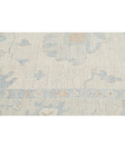 Oushak 9'9'' X 13'4'' Hand-Knotted Wool Rug 9'9'' x 13'4'' (293 X 400) / Ivory / Grey