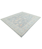 Oushak 8'4'' X 9'11'' Hand-Knotted Wool Rug 8'4'' x 9'11'' (250 X 298) / Blue / Green