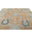 Oushak 12'0'' X 15'3'' Hand-Knotted Wool Rug 12'0'' x 15'3'' (360 X 458) / Tan / Tan