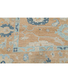 Oushak 12'0'' X 15'3'' Hand-Knotted Wool Rug 12'0'' x 15'3'' (360 X 458) / Tan / Tan