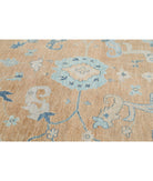 Oushak 12'0'' X 15'3'' Hand-Knotted Wool Rug 12'0'' x 15'3'' (360 X 458) / Tan / Tan