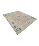 Oushak 8'0'' X 9'10'' Hand-Knotted Wool Rug 8'0'' x 9'10'' (240 X 295) / Peach / Ivory