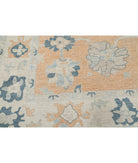 Oushak 8'0'' X 9'10'' Hand-Knotted Wool Rug 8'0'' x 9'10'' (240 X 295) / Peach / Ivory