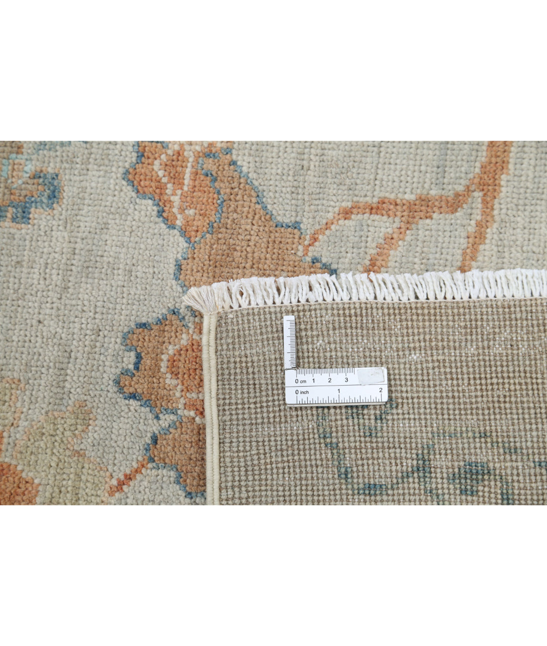 Oushak 9'2'' X 12'0'' Hand-Knotted Wool Rug 9'2'' x 12'0'' (275 X 360) / Grey / Brown