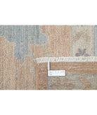 Oushak 9'2'' X 12'1'' Hand-Knotted Wool Rug 9'2'' x 12'1'' (275 X 363) / Peach / Blue