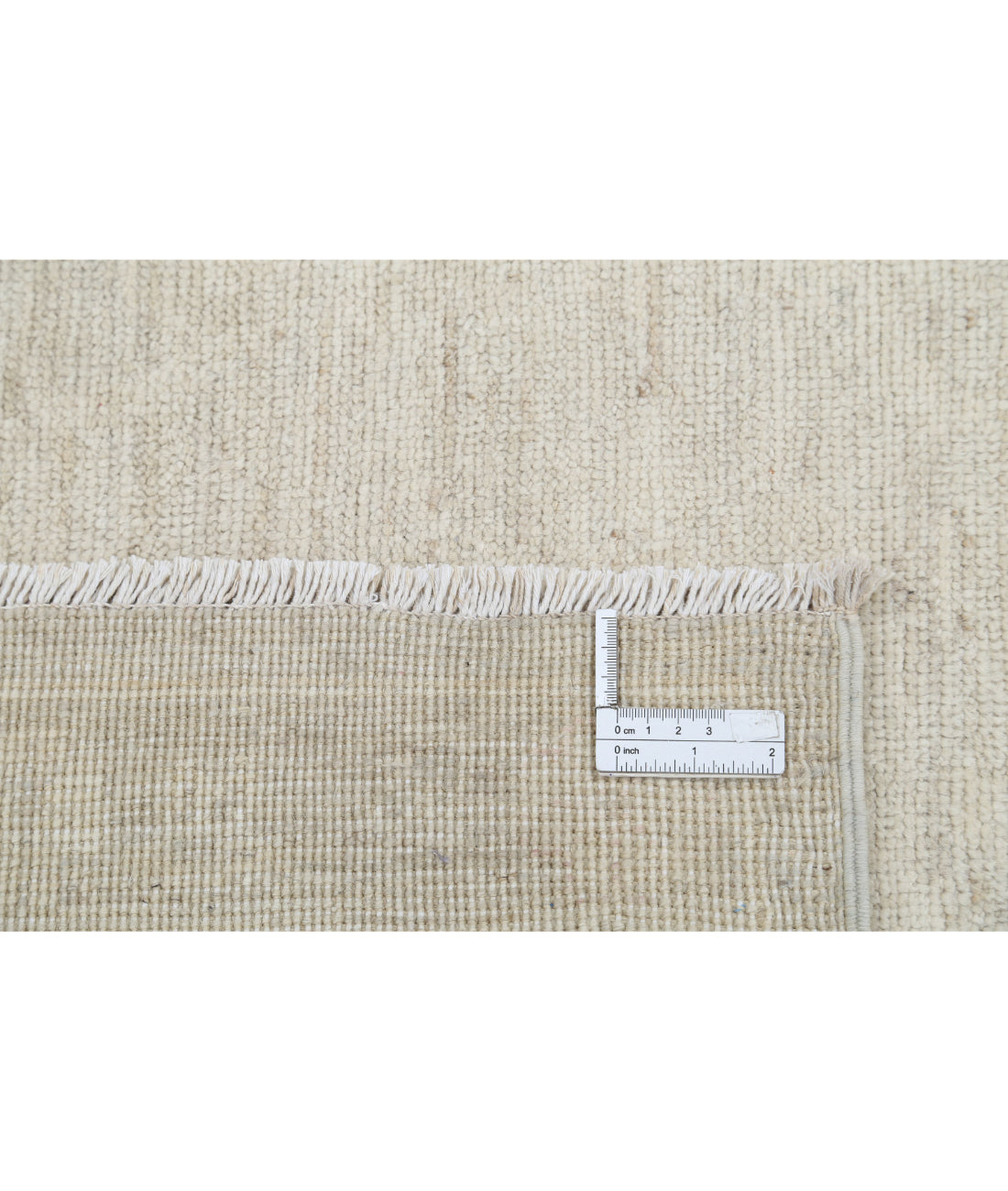 Oushak 8'11'' X 11'6'' Hand-Knotted Wool Rug 8'11'' x 11'6'' (268 X 345) / Ivory / Ivory