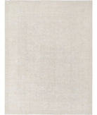 Oushak 8'11'' X 11'6'' Hand-Knotted Wool Rug 8'11'' x 11'6'' (268 X 345) / Ivory / Ivory