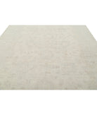 Oushak 9'3'' X 12'2'' Hand-Knotted Wool Rug 9'3'' x 12'2'' (278 X 365) / Ivory / Grey