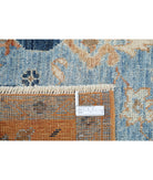 Oushak 8'6'' X 10'4'' Hand-Knotted Wool Rug 8'6'' x 10'4'' (255 X 310) / Blue / Brown