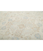 Oushak 9'4'' X 11'10'' Hand-Knotted Wool Rug 9'4'' x 11'10'' (280 X 355) / Ivory / Grey