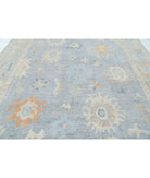 Oushak 10'0'' X 13'11'' Hand-Knotted Wool Rug 10'0'' x 13'11'' (300 X 418) / Blue / Grey