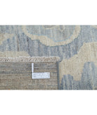 Oushak 10'0'' X 13'11'' Hand-Knotted Wool Rug 10'0'' x 13'11'' (300 X 418) / Blue / Grey