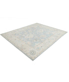 Oushak 7'9'' X 9'5'' Hand-Knotted Wool Rug 7'9'' x 9'5'' (233 X 283) / Grey / Silver