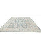 Oushak 10'3'' X 13'10'' Hand-Knotted Wool Rug 10'3'' x 13'10'' (308 X 415) / Grey / Ivory