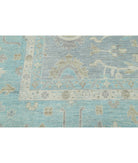 Oushak 12'0'' X 15'8'' Hand-Knotted Wool Rug 12'0'' x 15'8'' (360 X 470) / Grey / Green