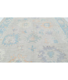 Oushak 10'3'' X 14'2'' Hand-Knotted Wool Rug 10'3'' x 14'2'' (308 X 425) / Grey / Blue