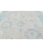 Oushak 10'3'' X 14'2'' Hand-Knotted Wool Rug 10'3'' x 14'2'' (308 X 425) / Grey / Blue