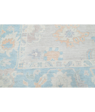 Oushak 10'3'' X 14'2'' Hand-Knotted Wool Rug 10'3'' x 14'2'' (308 X 425) / Grey / Blue