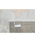 Oushak 10'3'' X 14'2'' Hand-Knotted Wool Rug 10'3'' x 14'2'' (308 X 425) / Grey / Blue