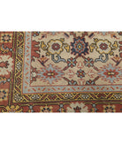 Oushak 8'0'' X 11'0'' Hand-Knotted Wool Rug 8'0'' x 11'0'' (240 X 330) / Ivory / Rust