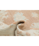 Hand Knotted Oushak Wool Rug 8' 3" X 9' 11" 8' 3" X 9' 11" (251 X 302) / Brown / Ivory