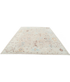 Hand Knotted Oushak Wool Rug 9' 3" X 11' 9" 9' 3" X 11' 9" (282 X 358) / Taupe / Ivory