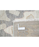 Oushak 12' 0" X 14' 8" Hand-Knotted Wool Rug 12' 0" X 14' 8" (366 X 447) / Grey / Ivory