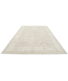 Oushak 8' 11" X 12' 4" Hand-Knotted Wool Rug 8' 11" X 12' 4" (272 X 376) / Grey / Ivory