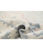 Oushak 10' 0" X 13' 7" Hand-Knotted Wool Rug 10' 0" X 13' 7" (305 X 414) / Silver / Grey