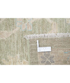 Oushak 9' 3" X 12' 4" Hand-Knotted Wool Rug 9' 3" X 12' 4" (282 X 376) / Green / Blue