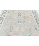 Oushak 7' 11" X 10' 0" Hand-Knotted Wool Rug 7' 11" X 10' 0" (241 X 305) / Silver / Grey