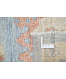 Oushak 7' 11" X 9' 10" Hand-Knotted Wool Rug 7' 11" X 9' 10" (241 X 300) / Blue / Grey