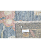 Oushak 8' 9" X 11' 9" Hand-Knotted Wool Rug 8' 9" X 11' 9" (267 X 358) / Grey / Pink