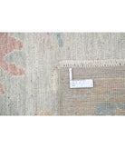 Oushak 9' 0" X 11' 9" Hand-Knotted Wool Rug 9' 0" X 11' 9" (274 X 358) / Grey / Blue