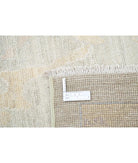 Oushak 8' 0" X 9' 10" Hand-Knotted Wool Rug 8' 0" X 9' 10" (244 X 300) / Green / Blue