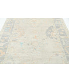 Oushak 6' 4" X 9' 6" Hand-Knotted Wool Rug 6' 4" X 9' 6" (193 X 290) / Silver / Grey